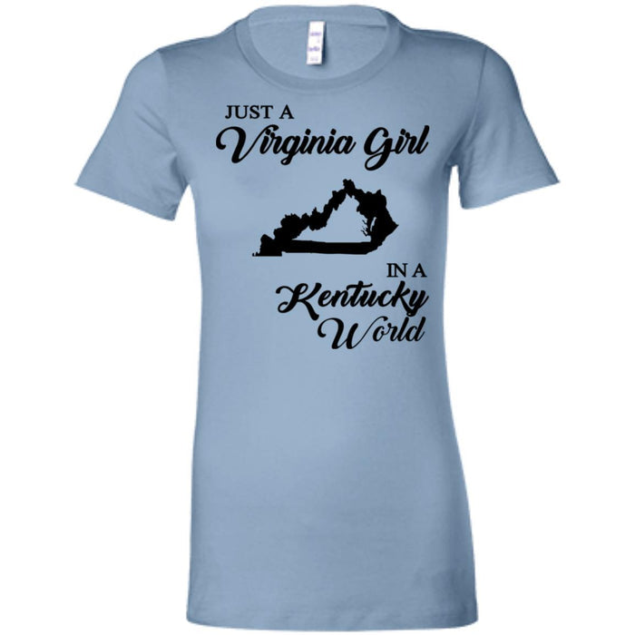 6004 Bella + Canvas Ladies' Favorite T-Shirt / Baby Blue / S