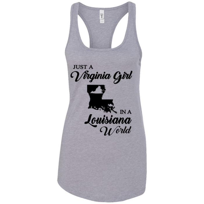 NL1533 Next Level Ladies Ideal Racerback Tank / Heather Grey / S