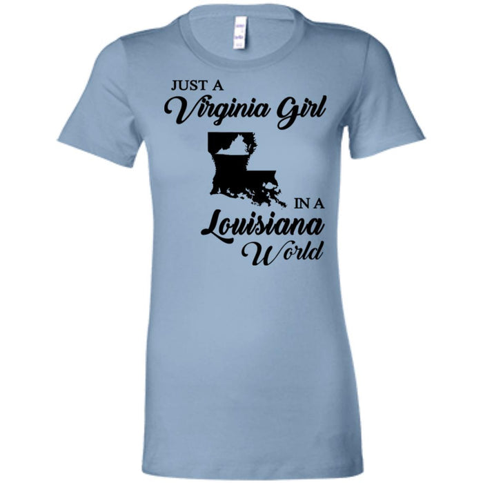 6004 Bella + Canvas Ladies' Favorite T-Shirt / Baby Blue / S