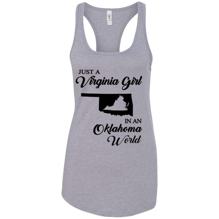 NL1533 Next Level Ladies Ideal Racerback Tank / Heather Grey / S