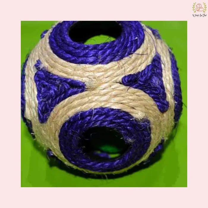 Jute Cat Ball Toy for Cats