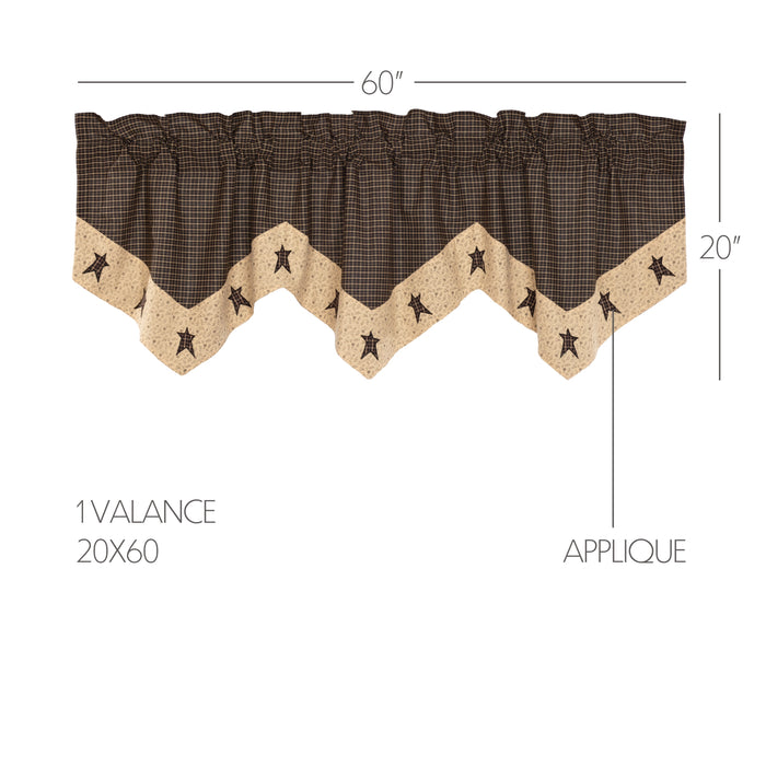 Kettlehurst Star Valance