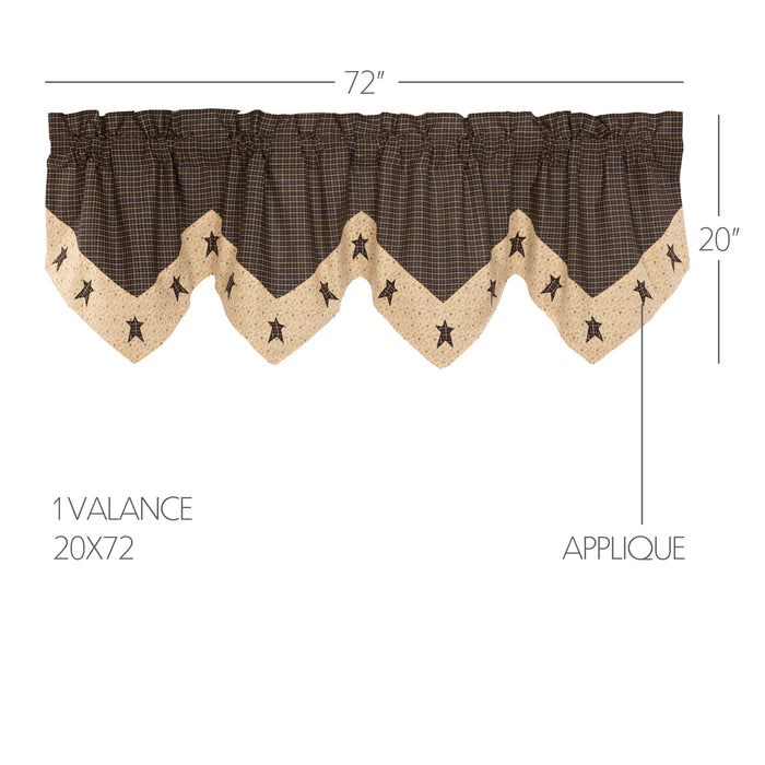Kettlehurst Star Valance