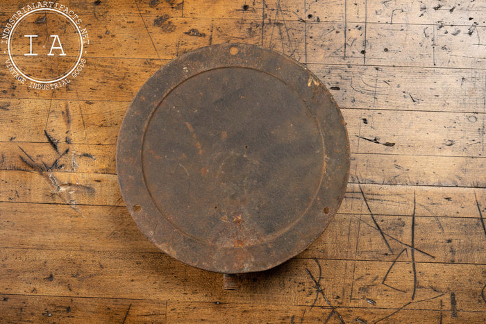 Late 1800s 8" Steam Pressure Gauge