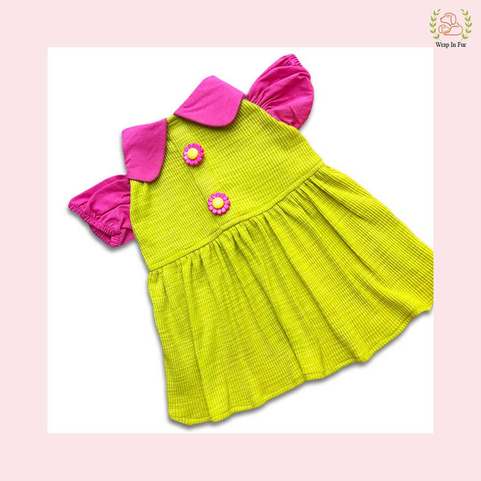 Lemon Dog Princess Frock – Wedding Outfit for Dogs