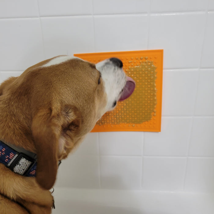Lick Pad w/ Suction Cup-Square