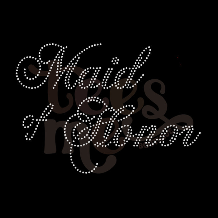 Maid of Honor SS10 RHINESTONE TRANSFER
