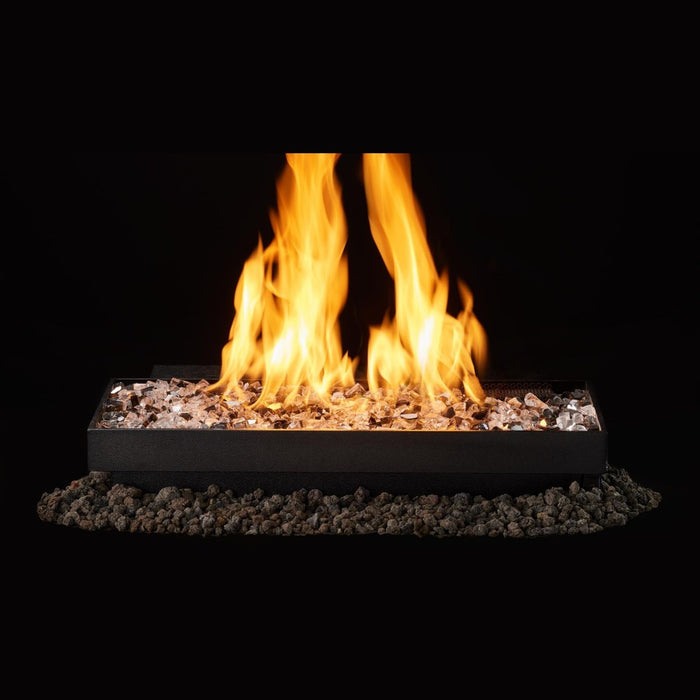 Majestic Contemporary Series Direct Vent Gas Burner with Ember Media - front view