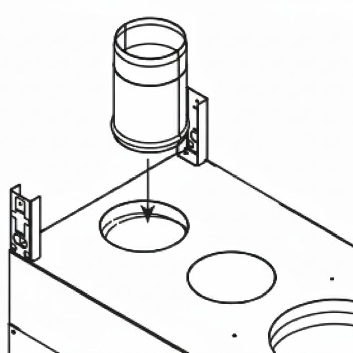 Majestic Starting Collars for Non-Ducted Passive Heat