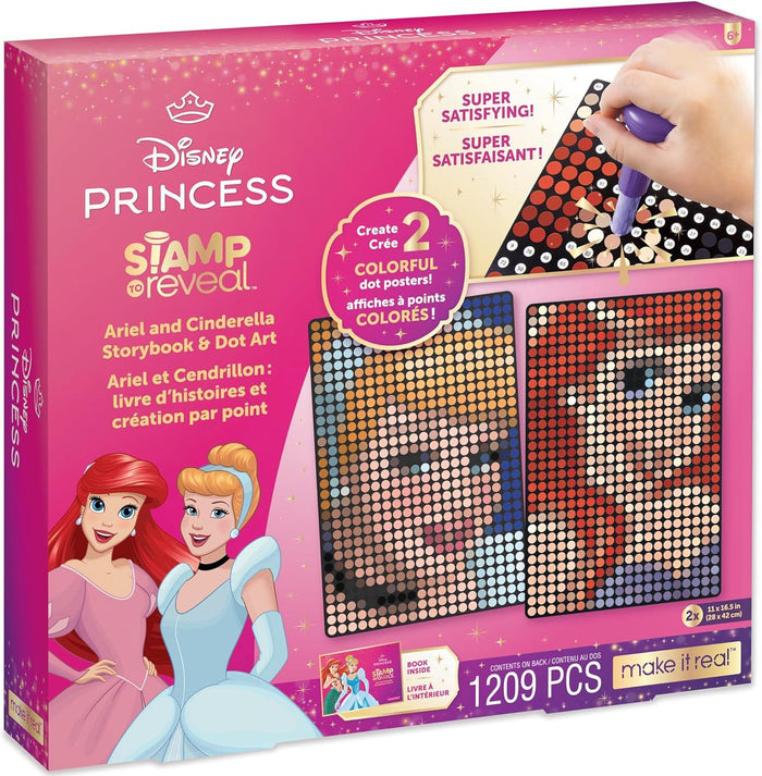 Make It Real Princess Stamp to Reveal Storybook