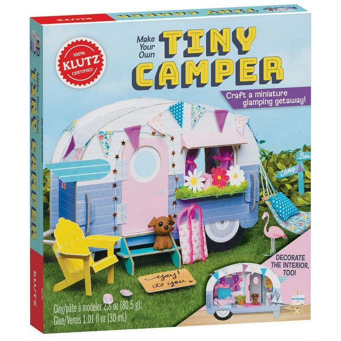 Box for 'Make Your Own Tiny Camper' craft kit by Klutz