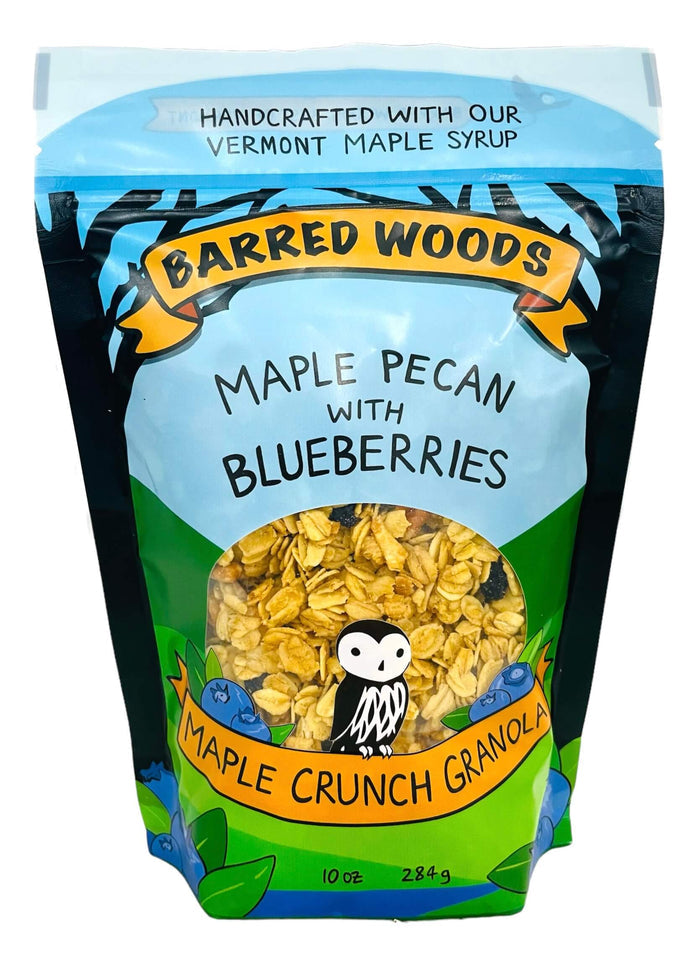 Maple Crunch Granola - Maple Pecan with Blueberries