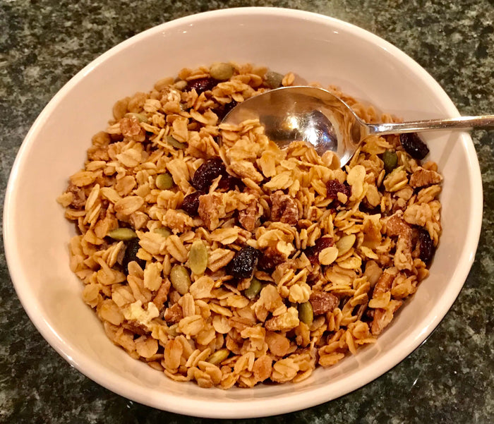 Maple Crunch Granola - Maple Pecan with Blueberries