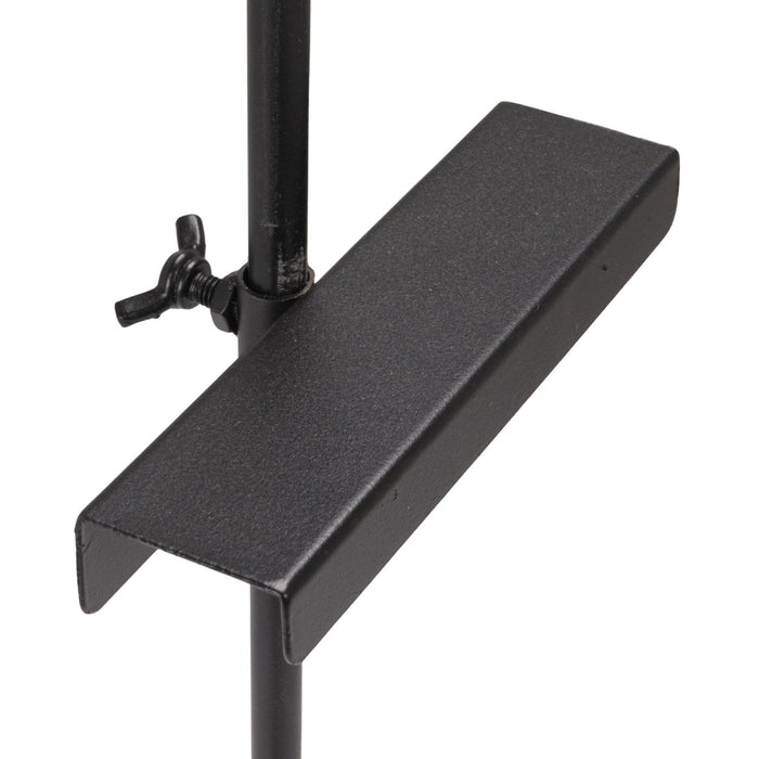 Metal Adjustable Scalloped Easel, Black