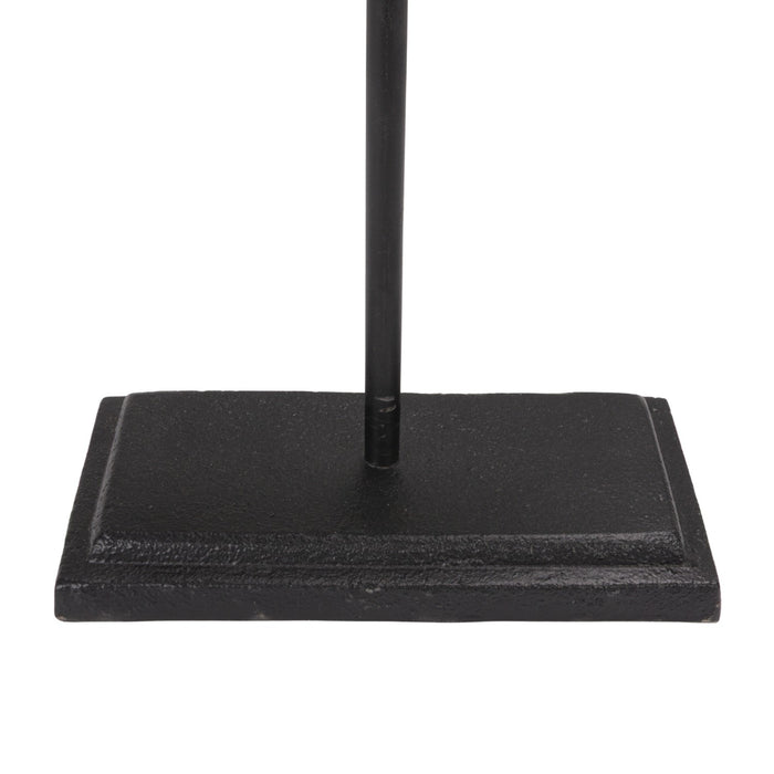 Metal Adjustable Scalloped Easel, Black