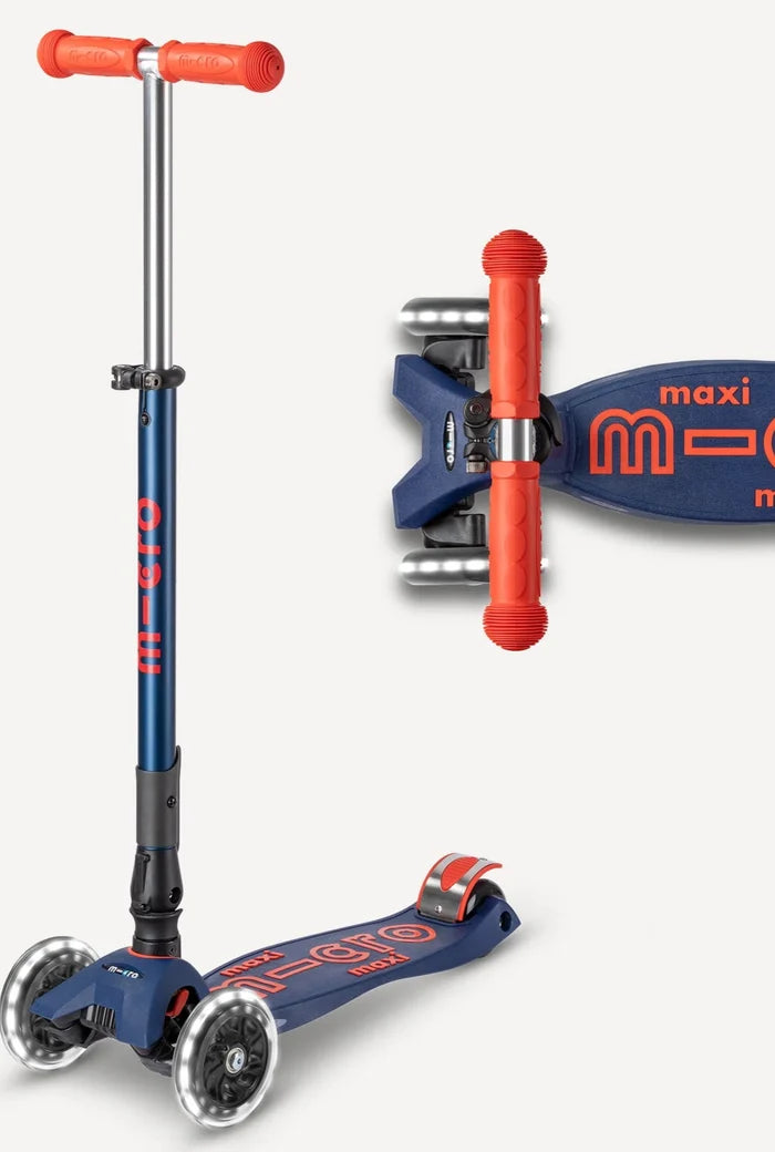 Micro MAXI Foldable LED Scooter