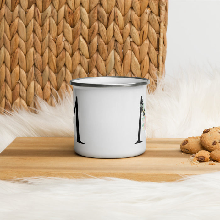 Monogram Enamel Mug Mother's Day Gift - Bloom Seventy Seven
