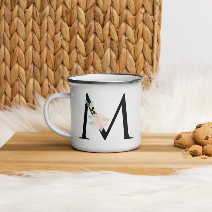 Monogram Enamel Mug Mother's Day Gift - Bloom Seventy Seven