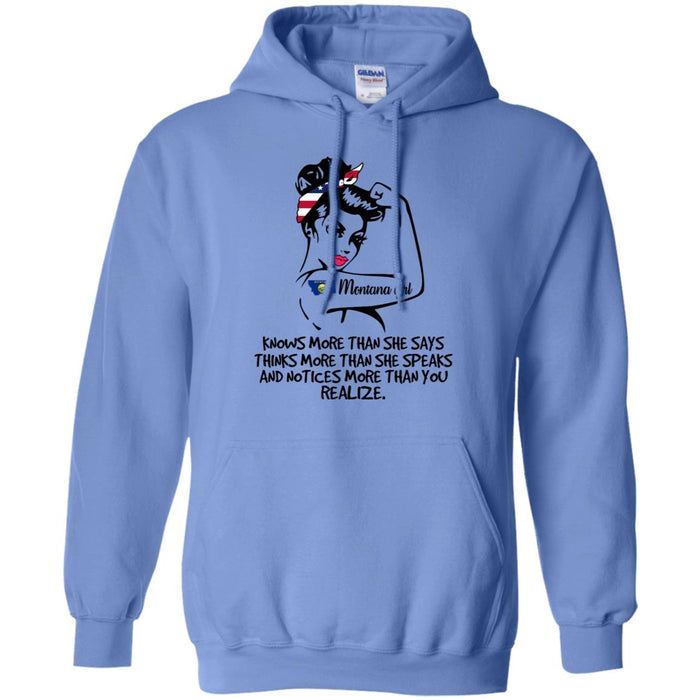 G185 Gildan Pullover Hoodie 8 oz. / Carolina Blue / S