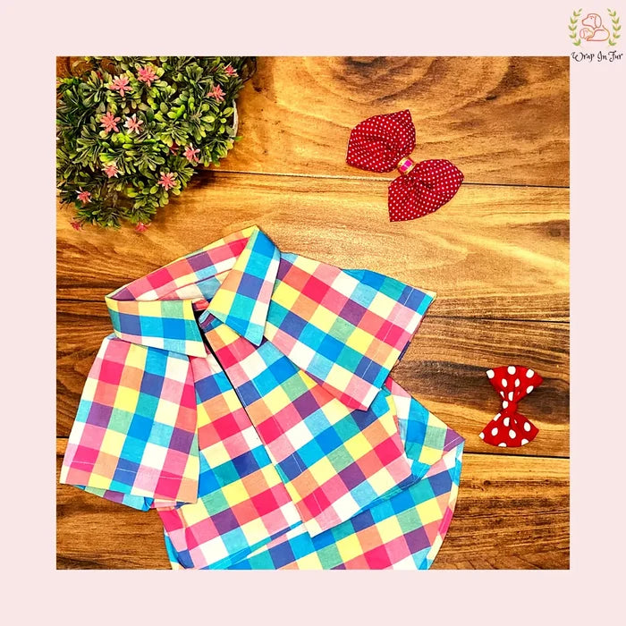 Multicolor Shirt Dog shirt