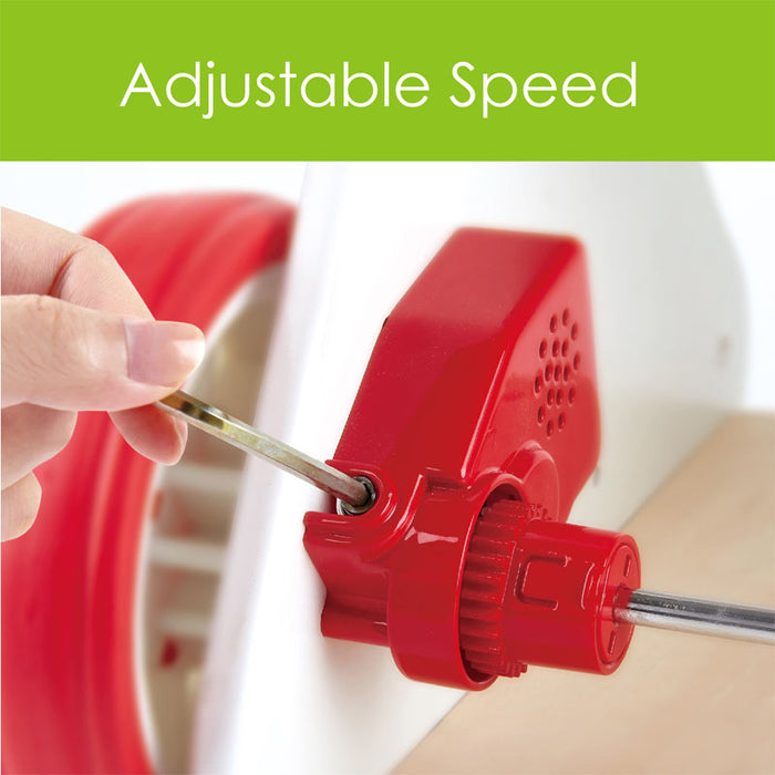 Image showing how to adust the speed of My First Musical Walker