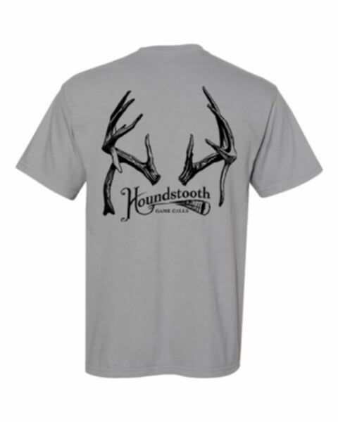 Noxubee River Buck Hunting T-Shirt in Granite