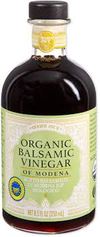 ORGANIC BALSAMIC VINEGAR 8.5 FL OZ #ROCK VALUE-ORDER BY  TUESDAY EVENING OCT 27 ARRIVING NOV 04  FOR DELIVERY#