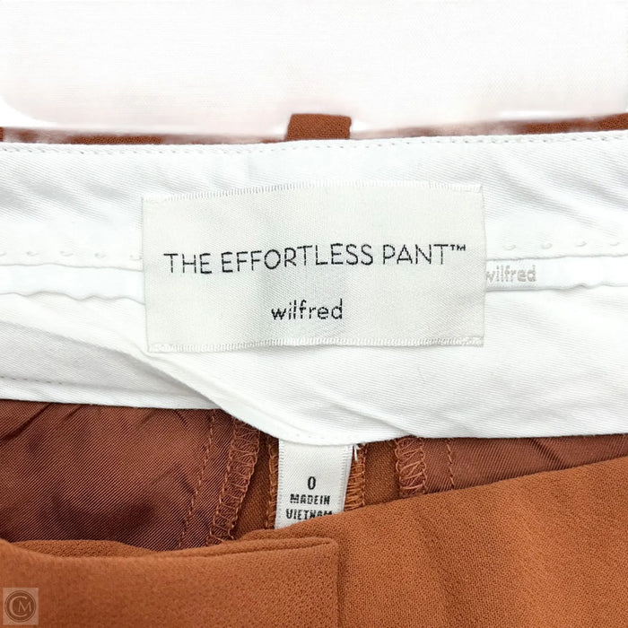 Pants Dress By Wilfred In Orange, Size: 0