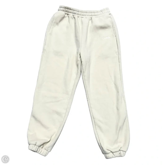 Pants Joggers By Comfrt In Cream, Size: L