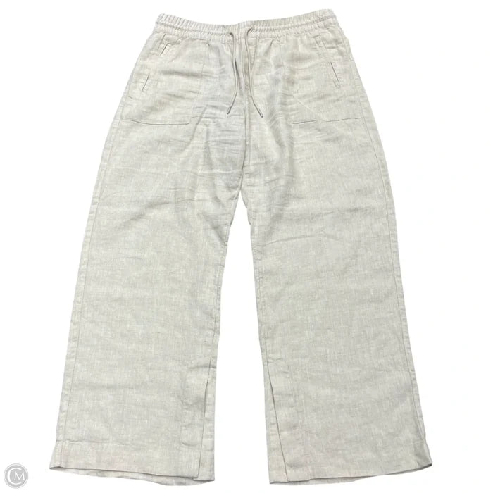 Pants Linen By Athleta In Cream, Size: L