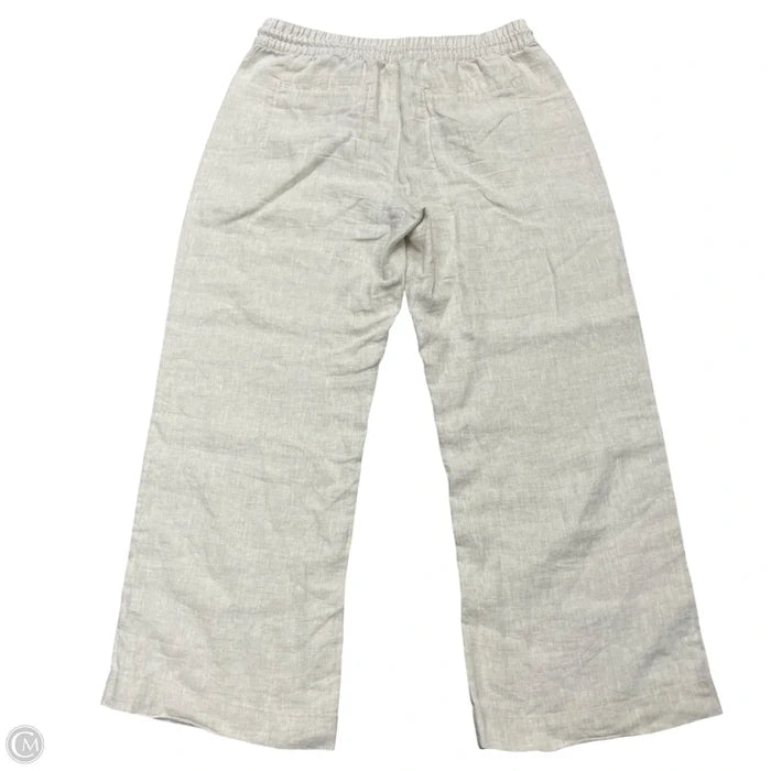 Pants Linen By Athleta In Cream, Size: L
