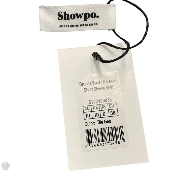 Pants Set 2pc By Showpo In Blue & Yellow, Size: M