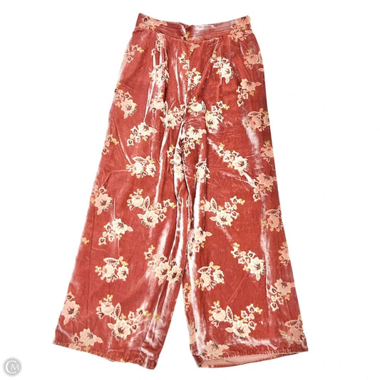 Pants Wide Leg By Hutch In Pink, Size: M