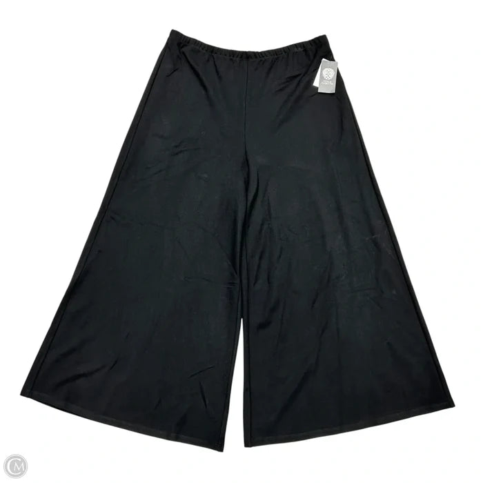 Pants Wide Leg By Vince Camuto In Black, Size: Xl