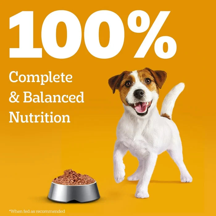 Pedigree Puppy Chicken & Liver Chunks in Gravy Wet Dog Food - 130g