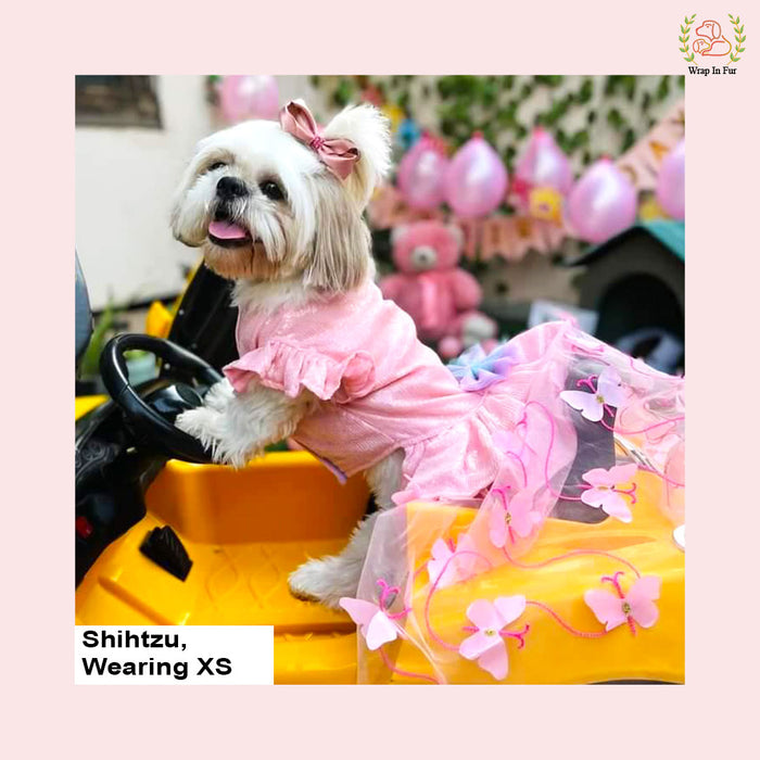 Pink Fairy Dog Wedding Dress – Princess Bridal Gown for Pets
