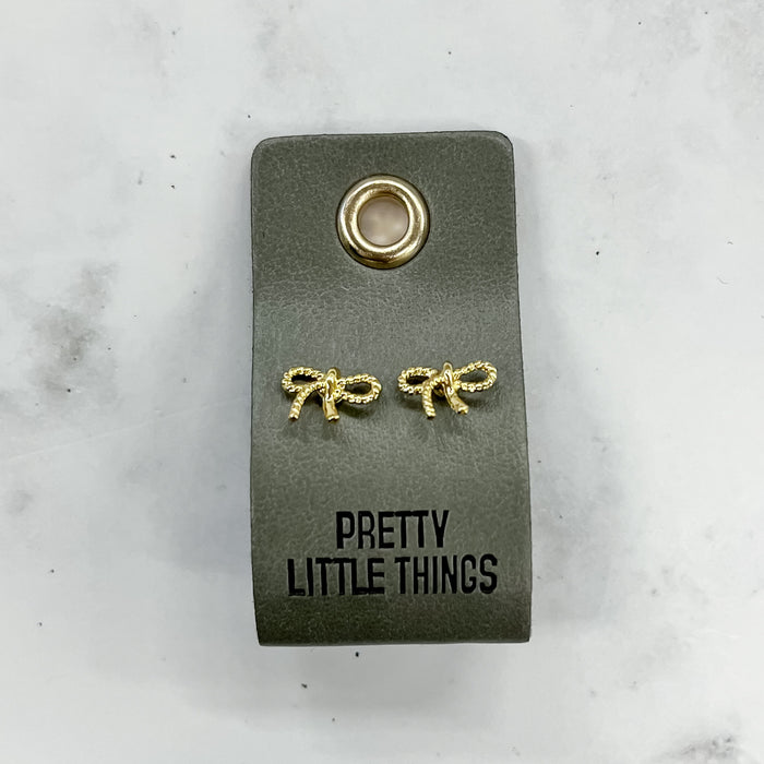 Pretty Little Things Bow Earrings - Lyla's: Clothing & Gifts - Online and Rockwall Texas Boutique