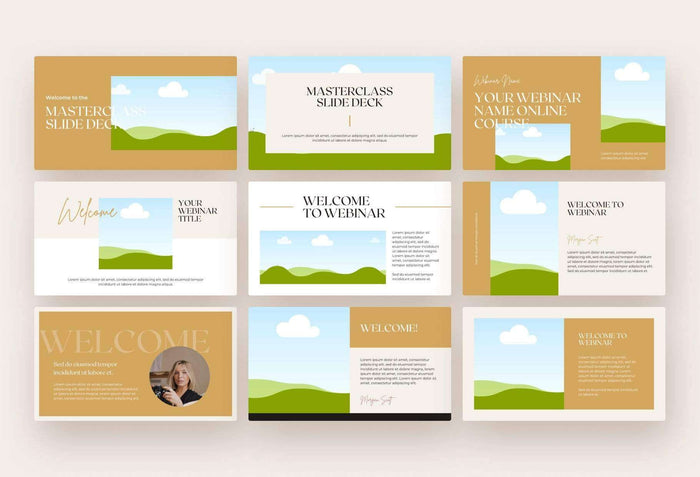 Ladystrategist Quill Course Creator & Webinar Deck instagram canva templates social media templates etsy free canva templates