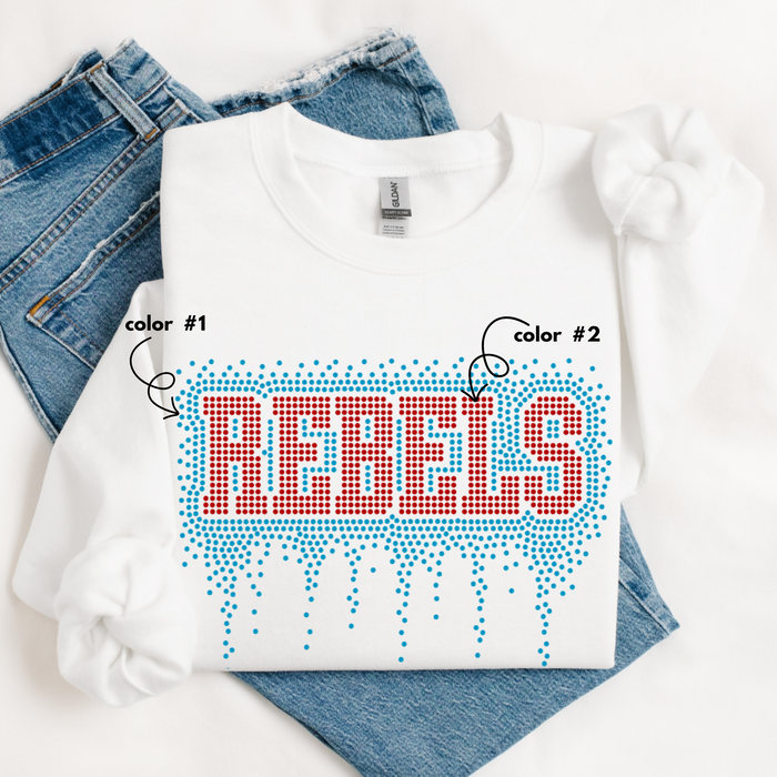 Rebels Athletic Drip SPANGLE TRANSFER