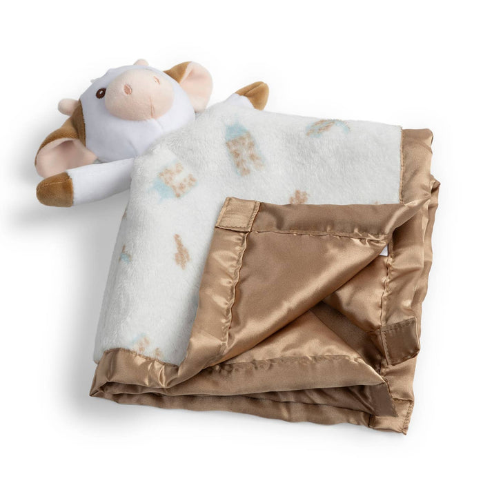 Reversible Baby Blanket - Howdy Partner Blue