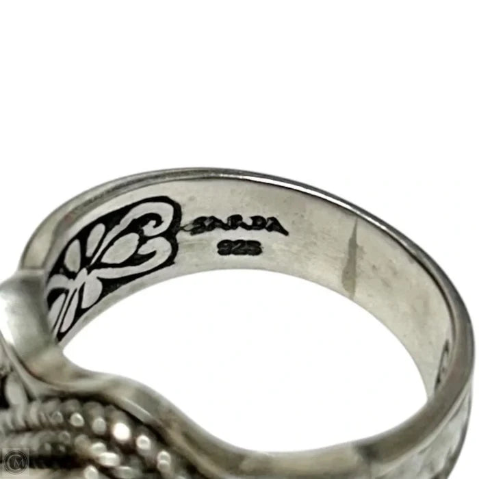 Ring Sterling Silver By Sarda, Size: 7