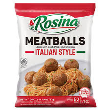 ROSINA ITALIAN STYLE MEATBALLS 26 OZ (1 LB 10 OZ)