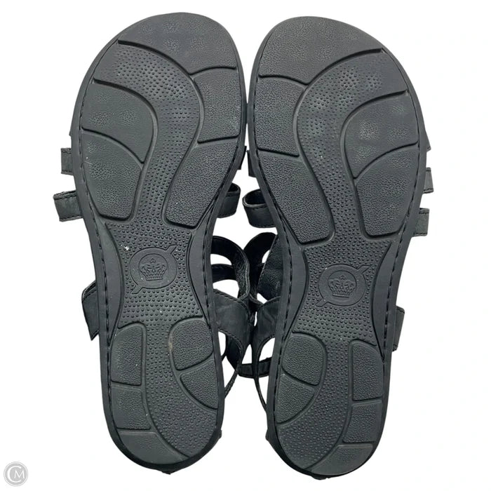 Sandals Flats By Born In Black, Size: 11