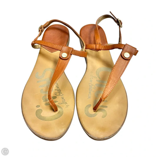 Sandals Flats By Circus By Sam Edelman In Tan, Size: 9.5
