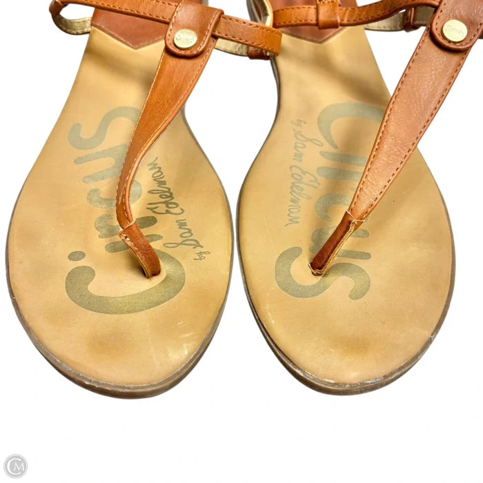 Sandals Flats By Circus By Sam Edelman In Tan, Size: 9.5