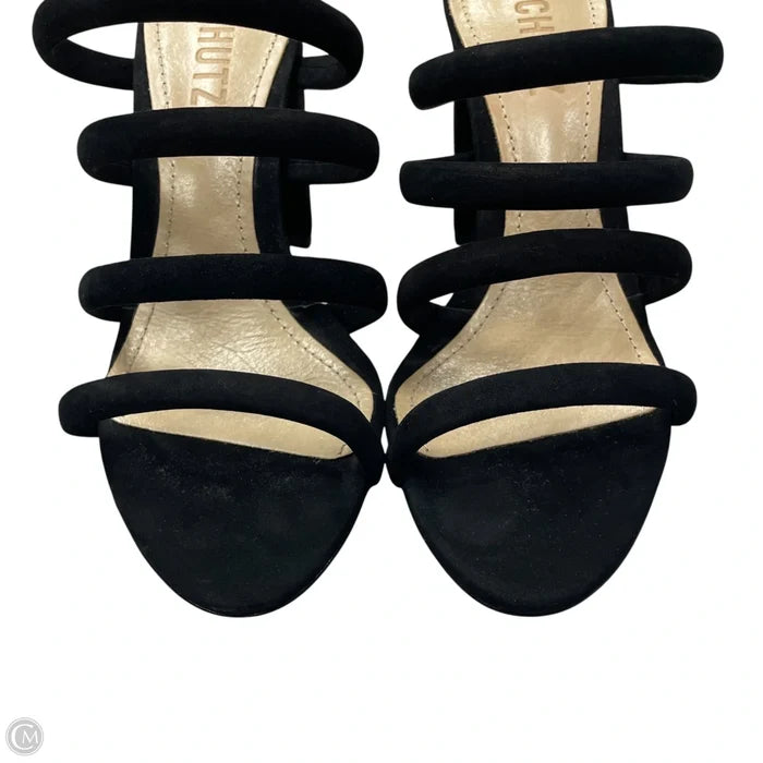 Sandals Heels Block By Schutz In Black, Size: 5.5