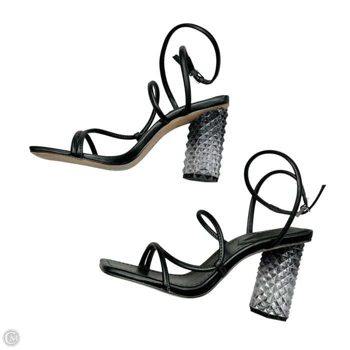 Sandals Heels Block By Schutz In Black, Size: 6
