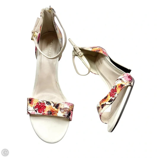Sandals Heels Stiletto By Cole-haan In Floral Print, Size: 6
