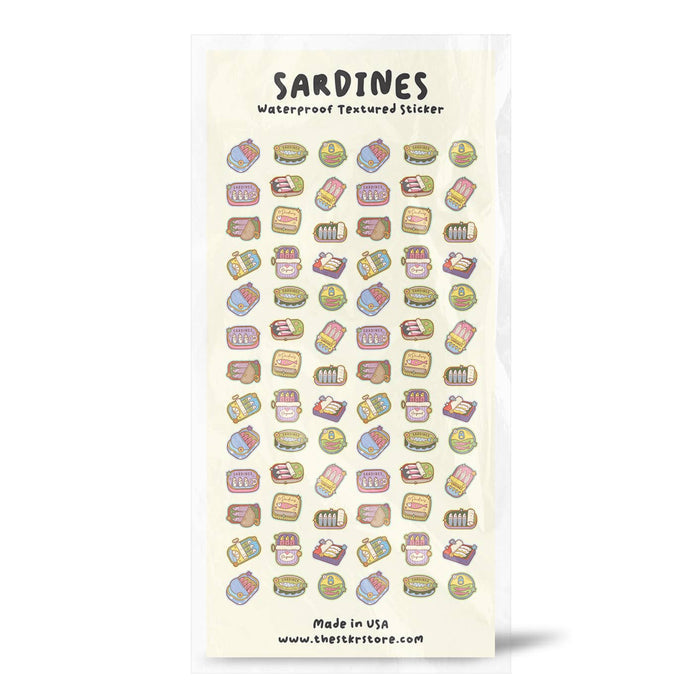 Sardines Sticker Sheet