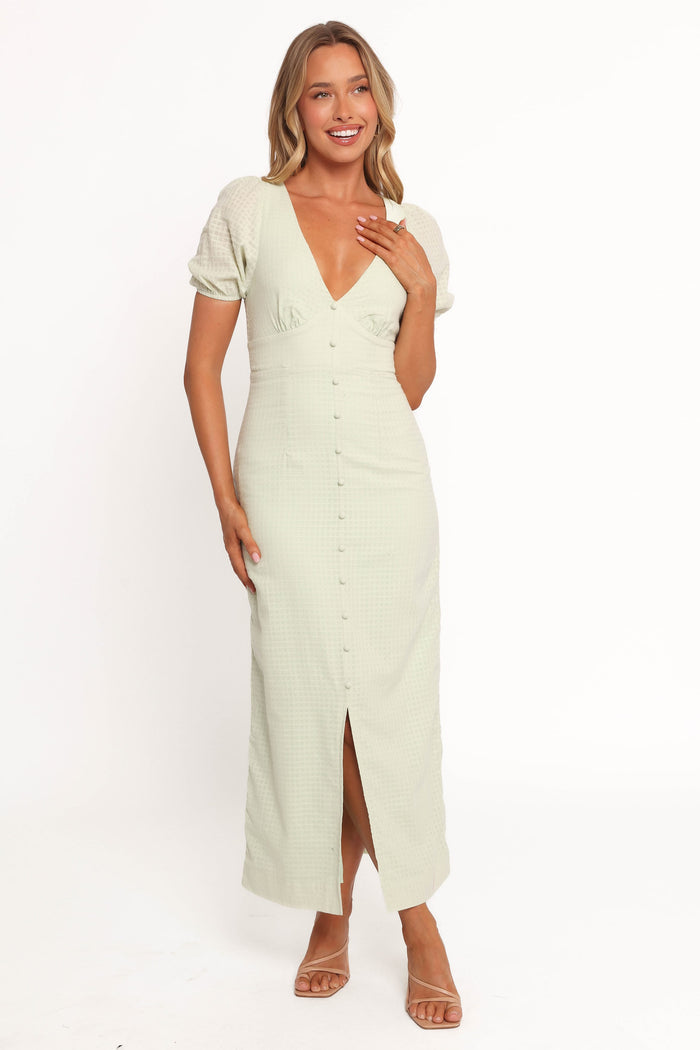 Petal and Pup USA DRESSES Seraphina Maxi Dress - Green (Hold for Amazon)